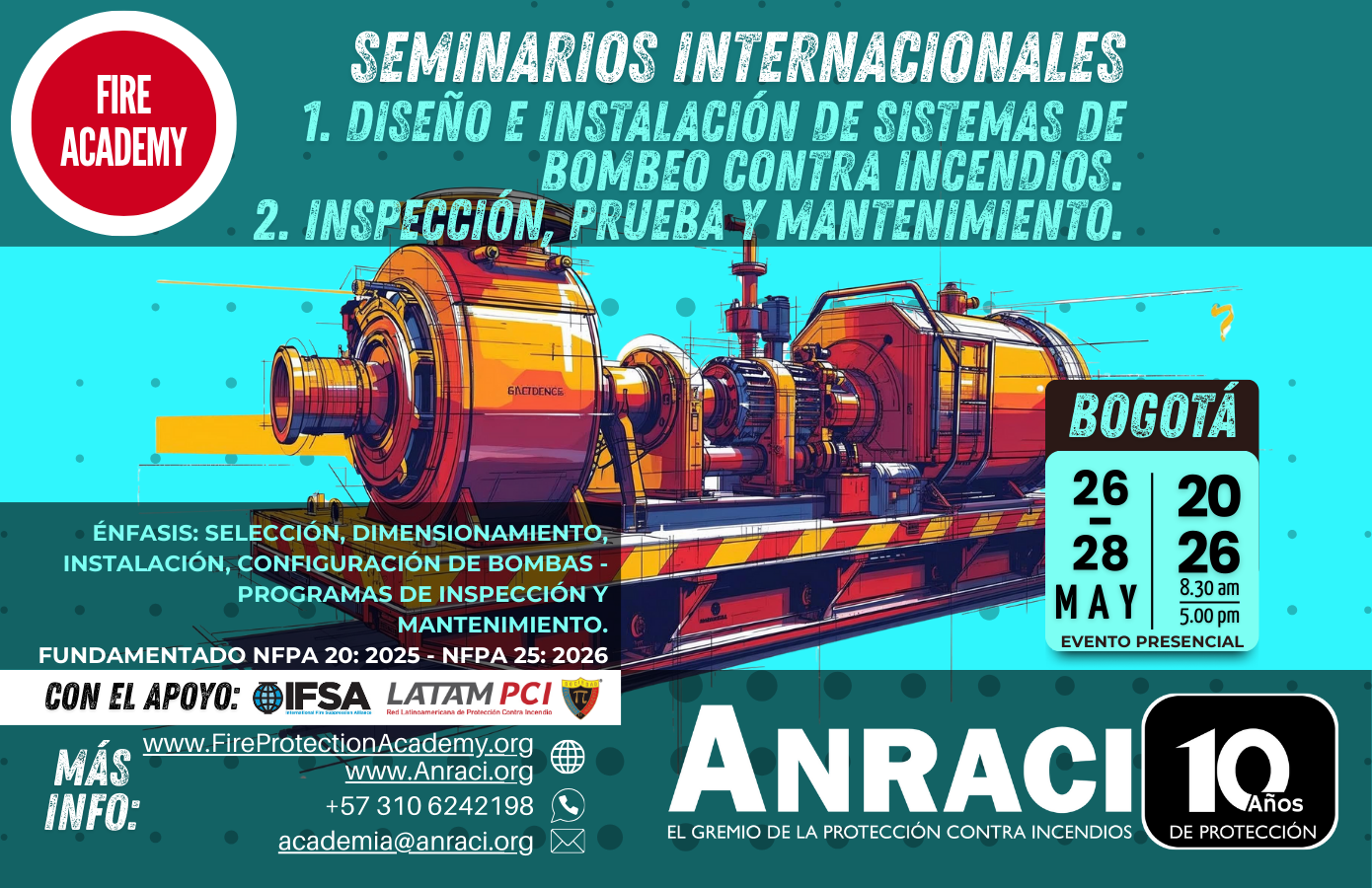 Seminario NFPA 20 - NFPA 25 1390 x 900