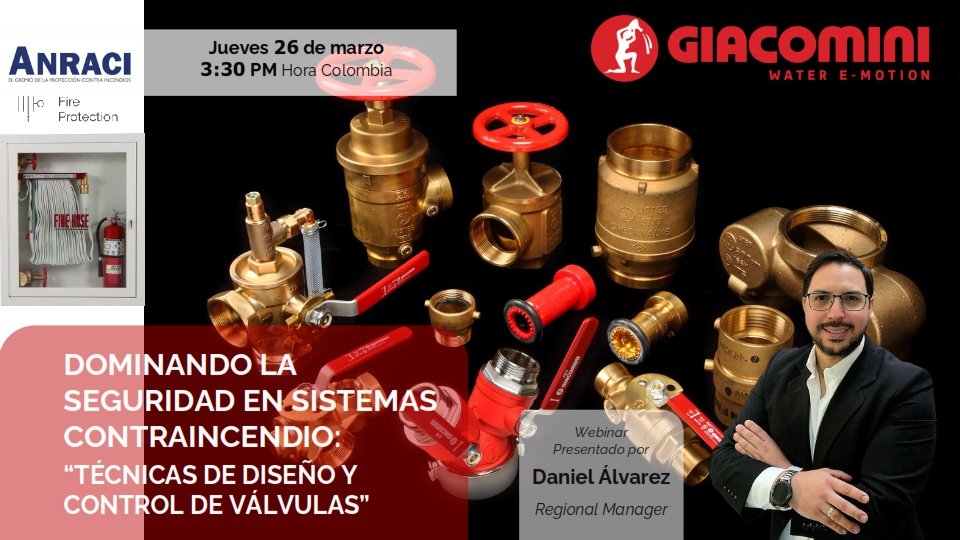 GIACOMINI - dominando la seguridad en sistemas contraincendio:  técnicas de diseño y control de válvulas
