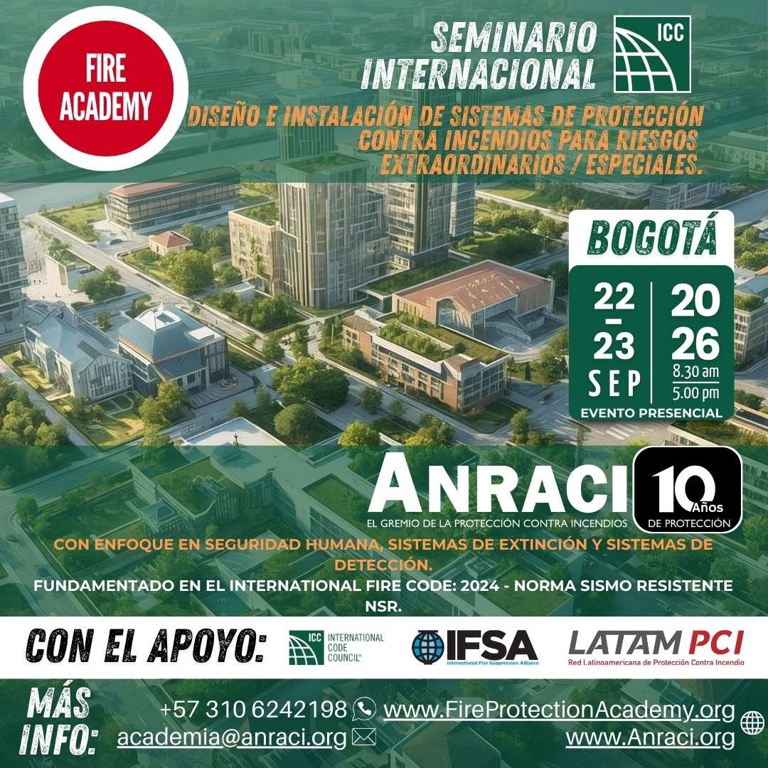 Seminario Internacional Conceptos e Interpretación del Código Internacional de Incendios (IFC)