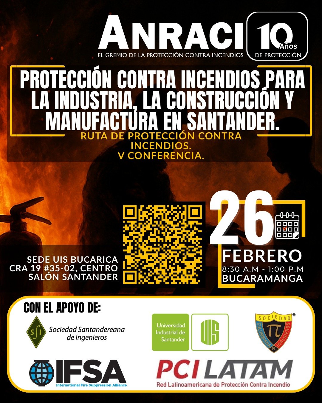 Protección Contra Incendios Para la Industria, la Construcción y Manufactura en Santander