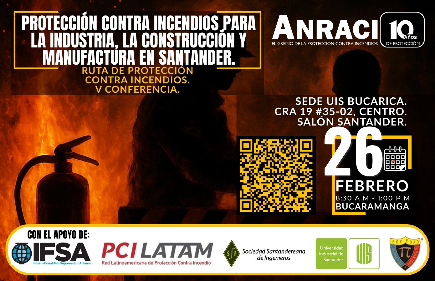 Protección Contra Incendios Para la Industria, la Construcción y Manufactura en Santander