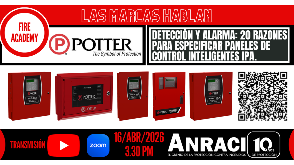 Detección y Alarma: 20 razones para especificar paneles de control inteligentes IPA - Potter
