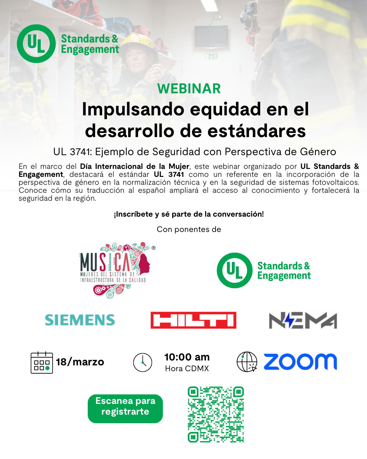 ULSE WEBINAR Impulsando equidad en el desarrollo de estándares