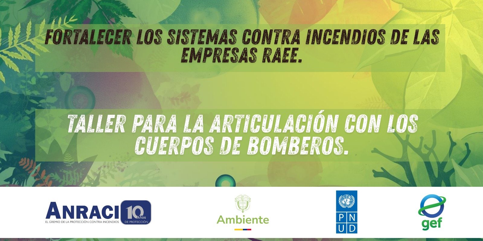 Fortalecer los sistemas contra incendios de las empresas de gestión de RAEE.