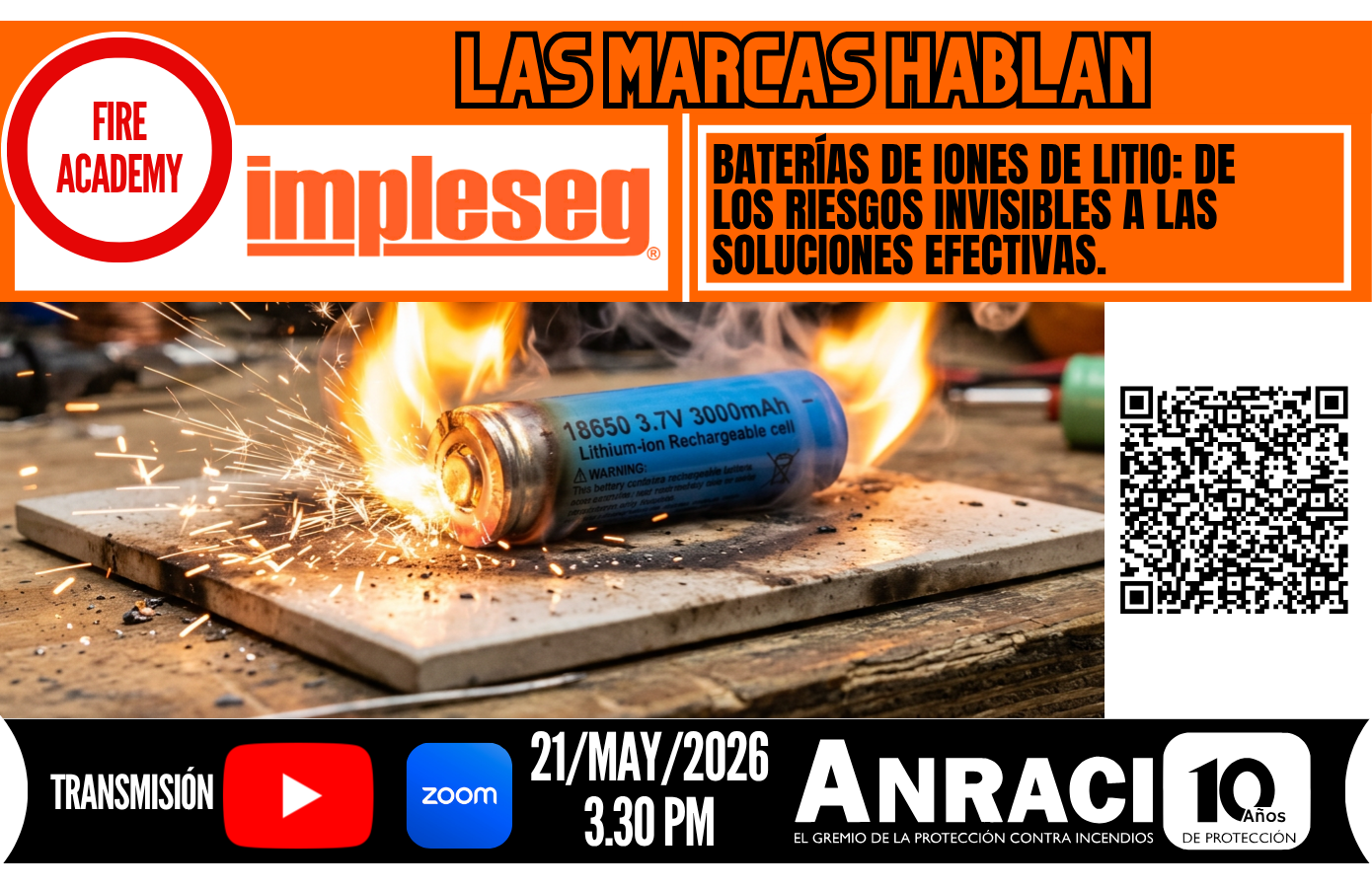 Baterías Litio - Impleseg - Las Marcas Hablan