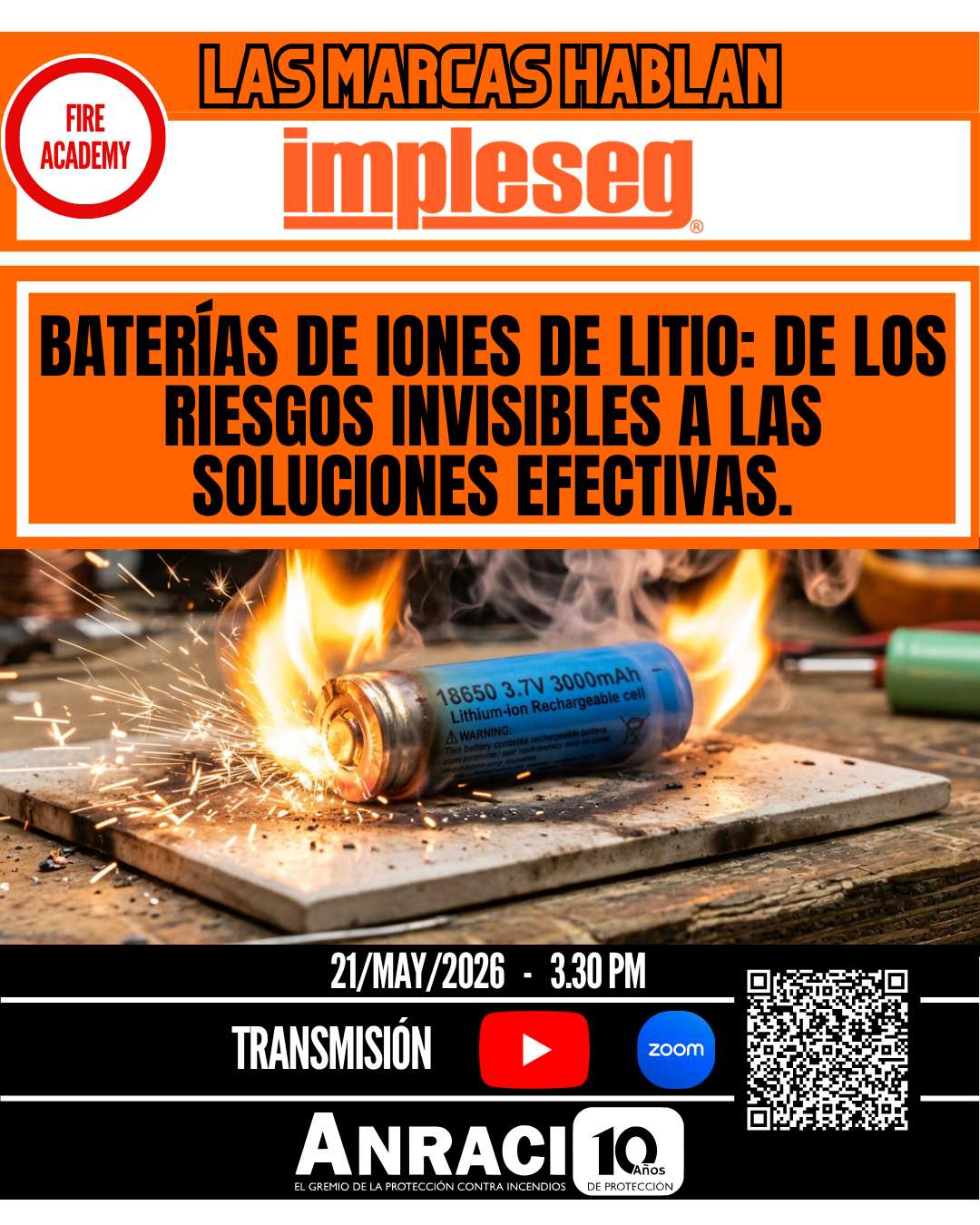 Baterías Litio - Impleseg - Las Marcas Hablan