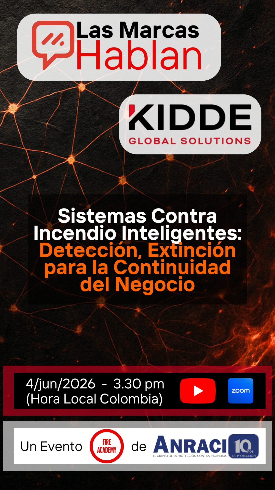 Sistemas Contra Incendio Inteligentes: Detección, Extinción para la Continuidad del Negocio