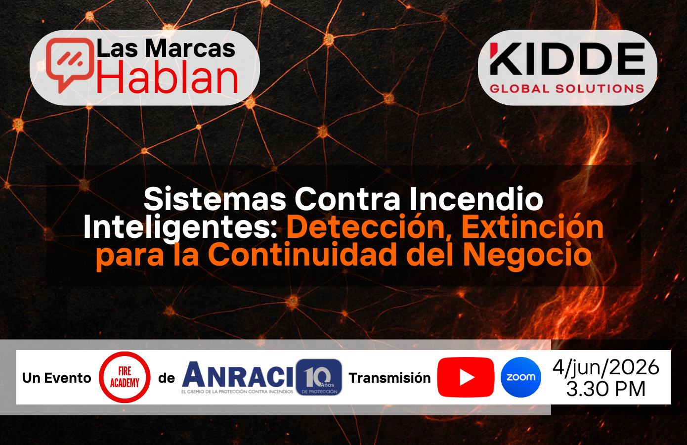 Sistemas Contra Incendio Inteligentes: Detección, Extinción para la Continuidad del Negocio