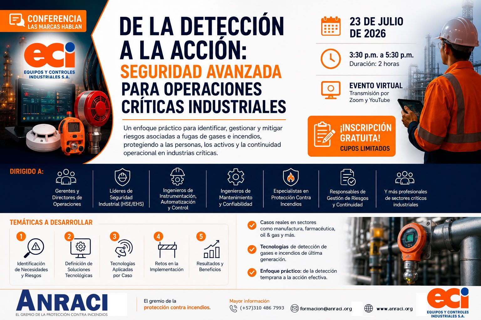De la Detección a la Acción: Seguridad Avanzada para Operaciones Críticas Industriales.