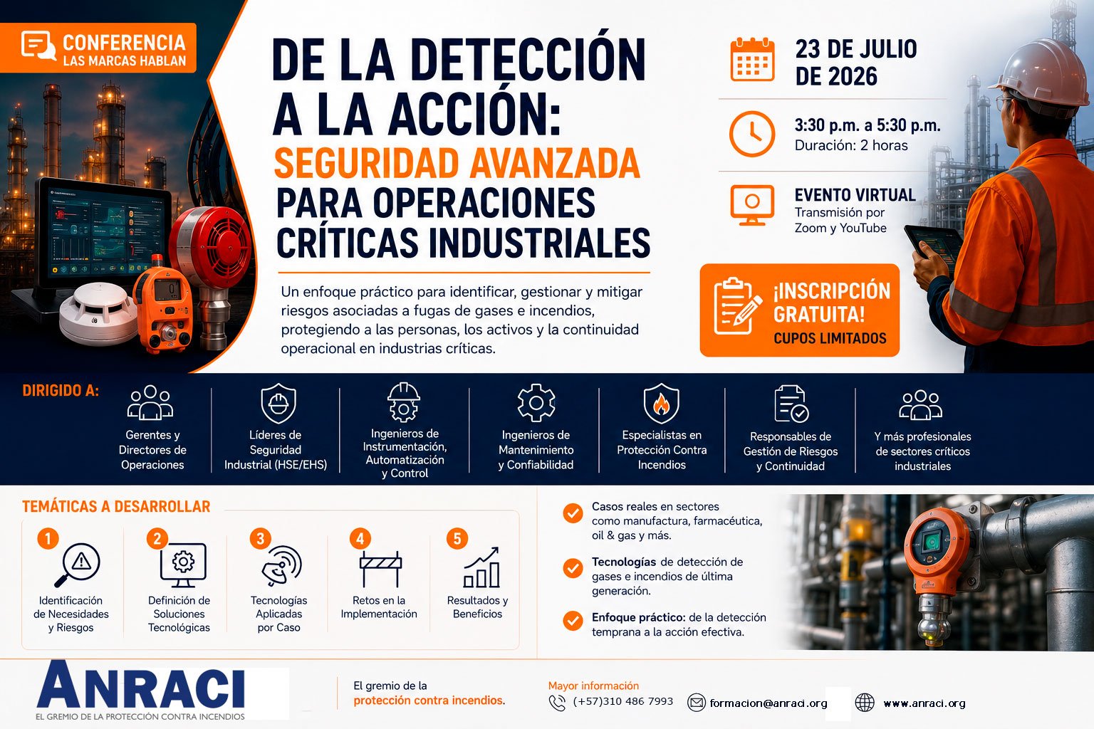De la Detección a la Acción: Seguridad Avanzada para Operaciones Críticas Industriales.