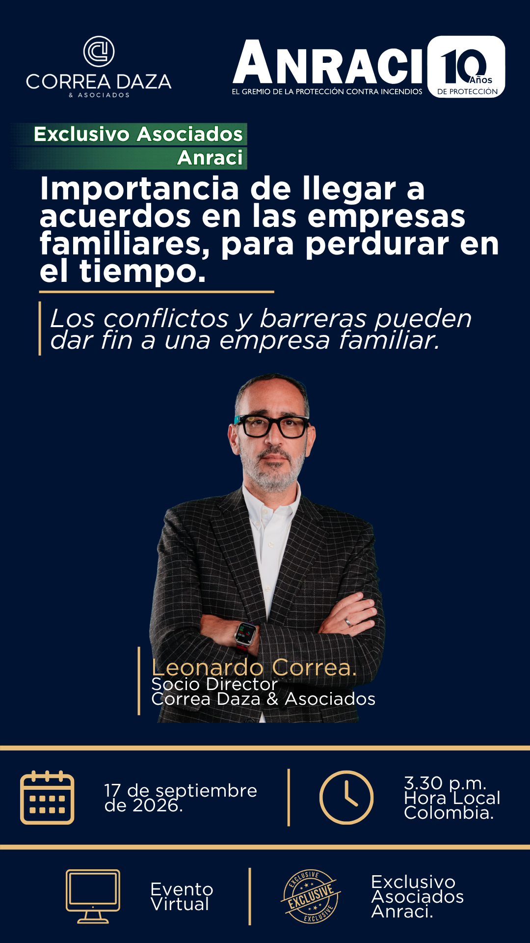 Importancia de llegar a acuerdos en las empresas familiares, para perdurar en el tiempo.