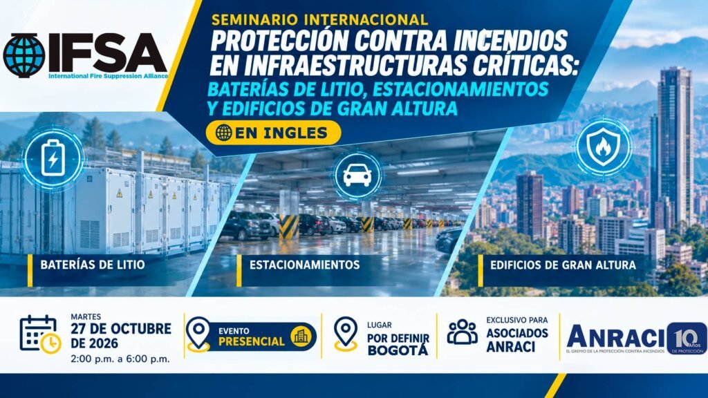 eminario Internacional Protección Contra Incendios en Infraestructuras Críticas